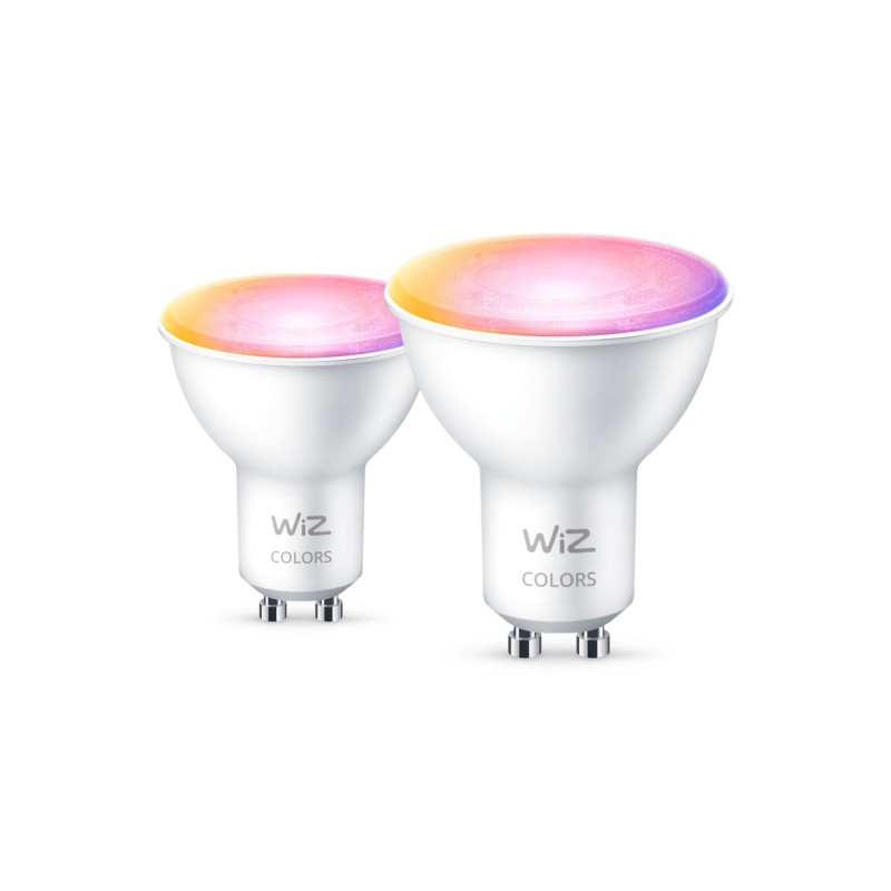 WiZ 50W GU10 Spot Tunable White & Color Doppelpack